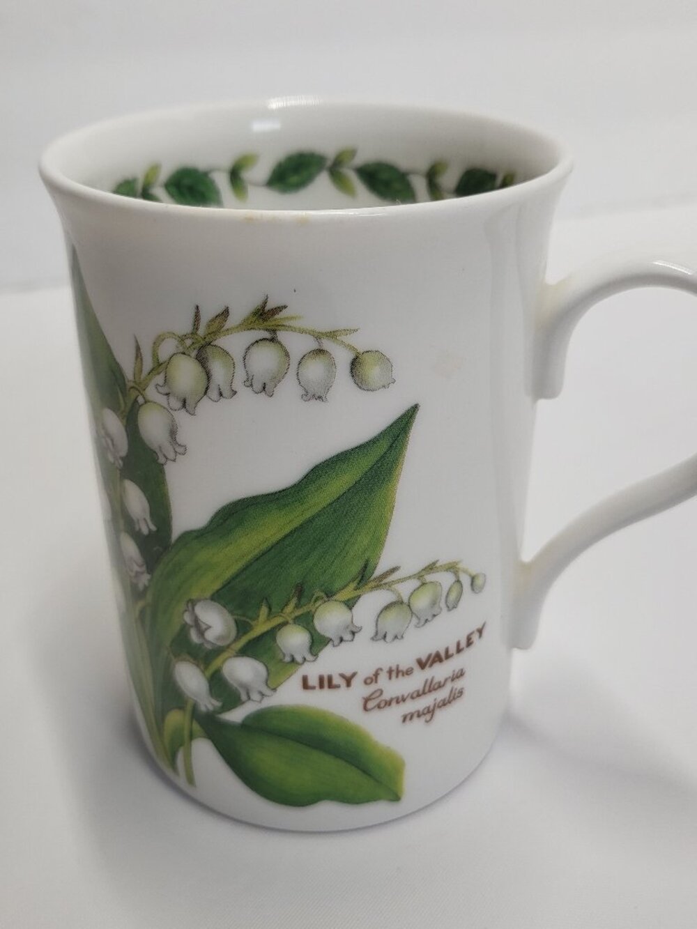 Crown Trent Mug Cup Lilly of the Valley Fine Bone China Made in England